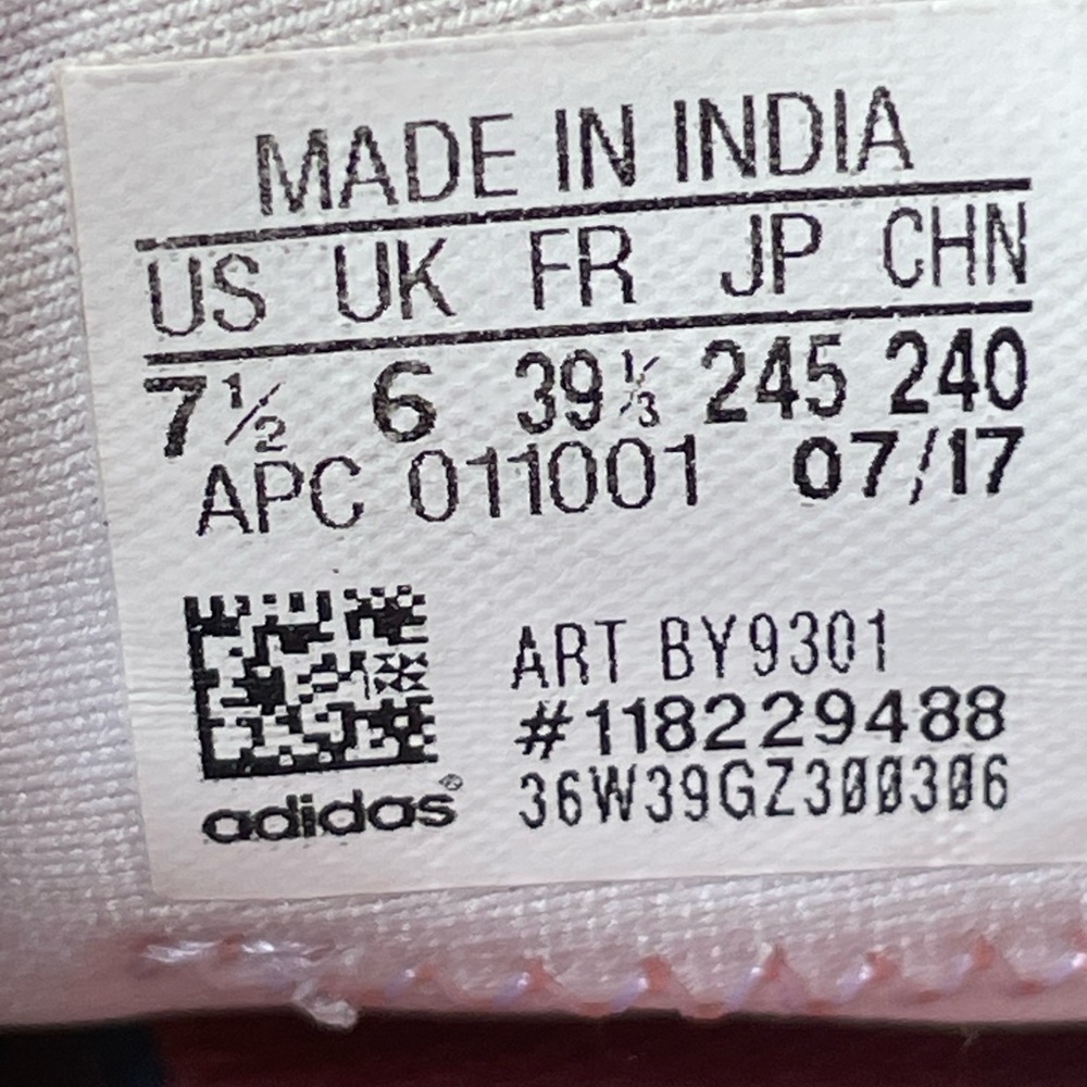 Women’s Adidas Flashback running shoes size 7.5 - Picture 6 of 9